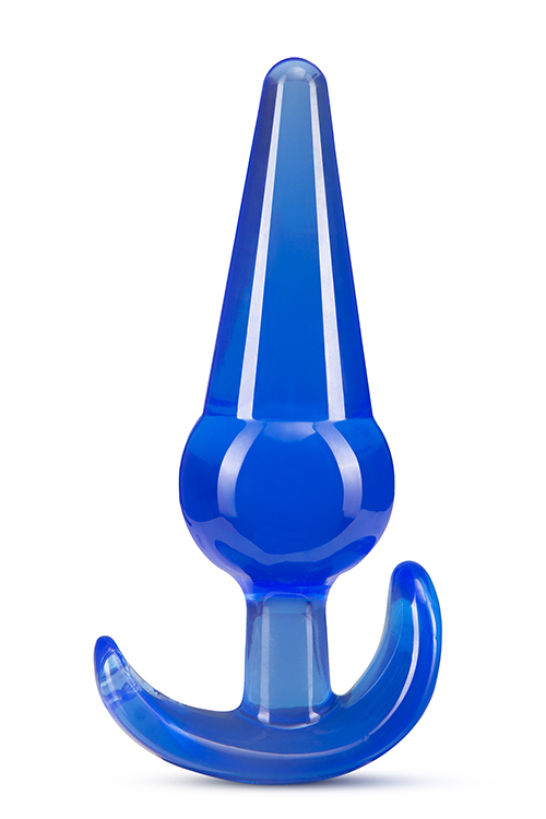 Analni plus u plavoj boji s bazom u obliku sidra
