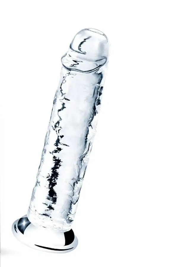 Dildo 18 cm crystal clear providni moderni