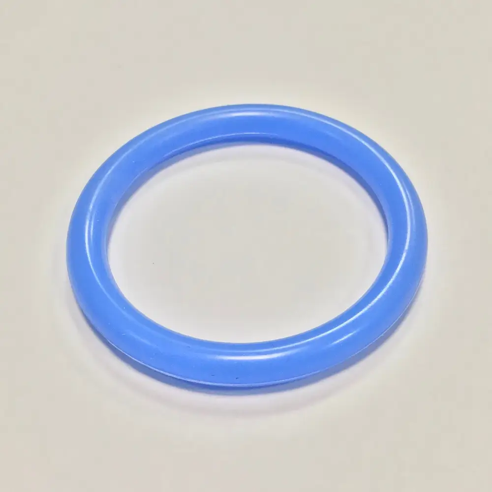 Silikonski prsten za penis plave boje