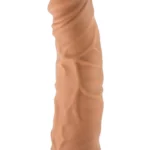 realistični silikonski dildo 20 cm mocha vakuumska baza