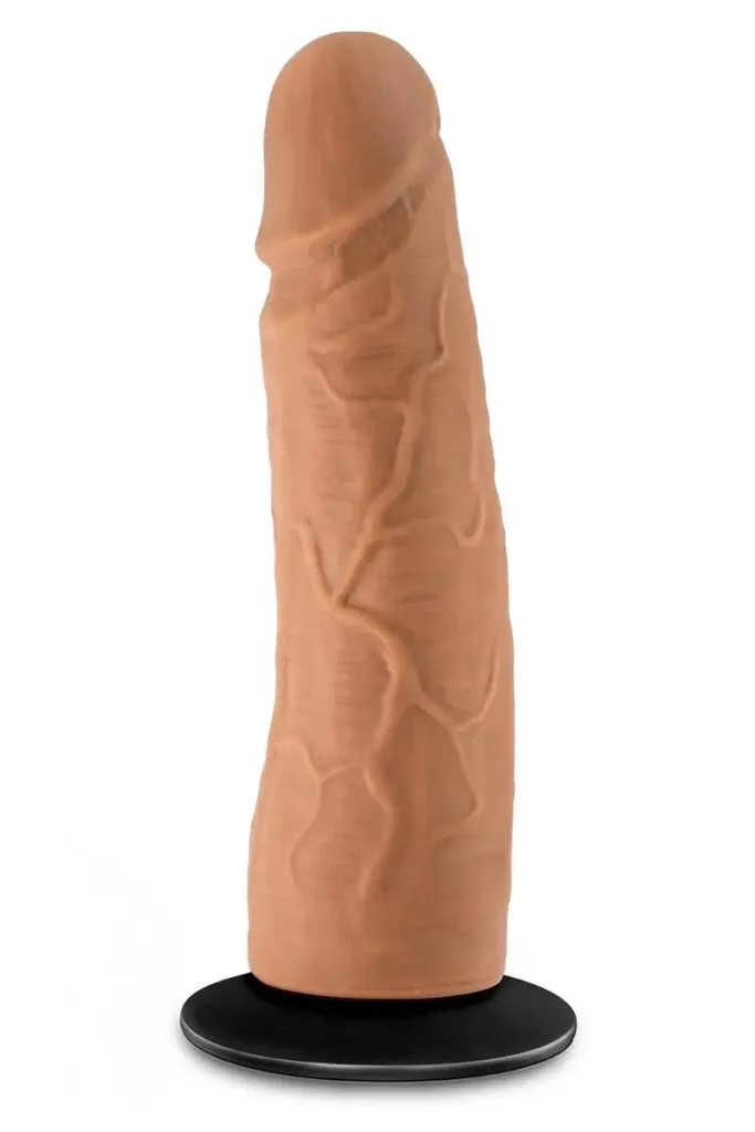 Dynamite silikonski dildo u mocha boji