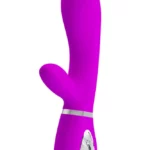 Vibrator Rabbit Thomas Super Soft vodootporan silikonski USB punjivi masažer 20,5 cm s 7 ritmova vibracija i Rabbit dizajnom