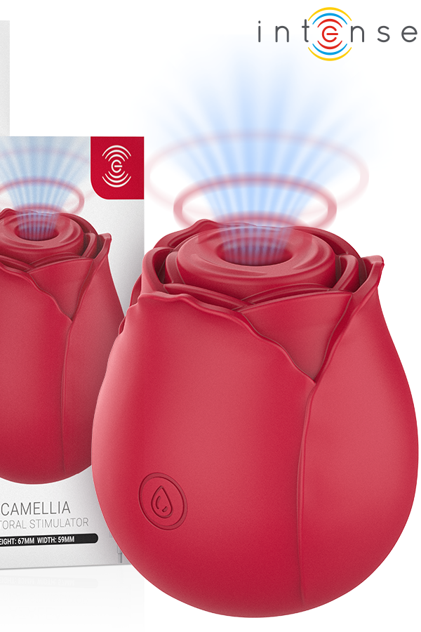 Camellia Suction Rose By Waves Bordeaux erotska igračka u obliku ruže