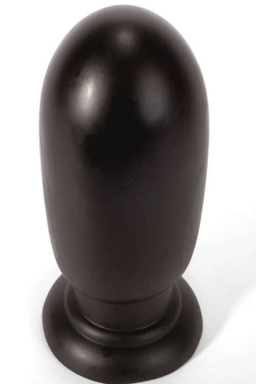 X-MEN Huge ogromni analni plug promjera 10 cm, crni PVC model s vakuumskom bazom